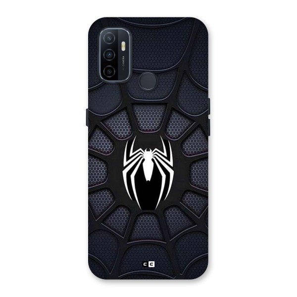 Black Web Back Case for Oppo A53