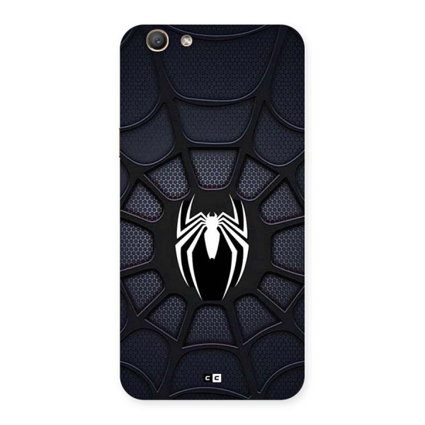 Black Web Back Case for Oppo F1s