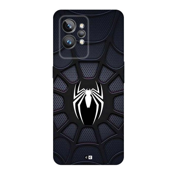 Black Web Back Case for Realme GT2 Pro