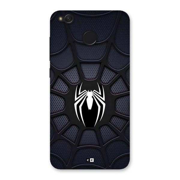 Black Web Back Case for Redmi 4