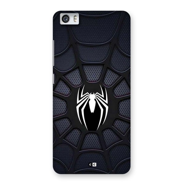 Black Web Back Case for Redmi Mi 5