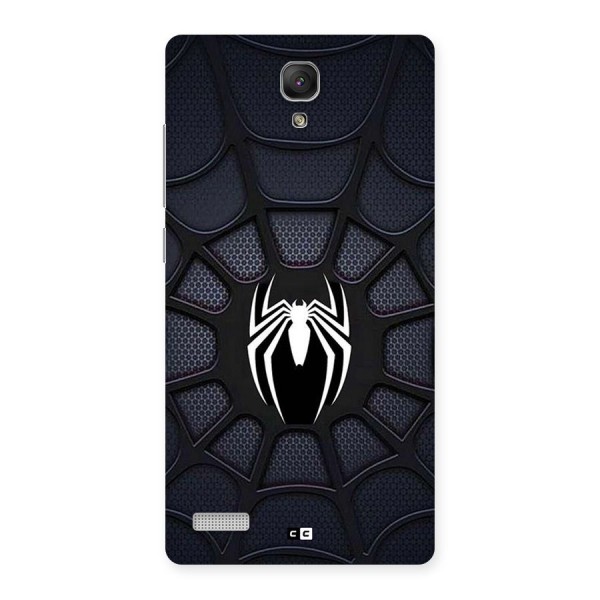 Black Web Back Case for Redmi Note