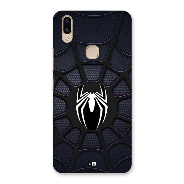 Black Web Back Case for Vivo V9