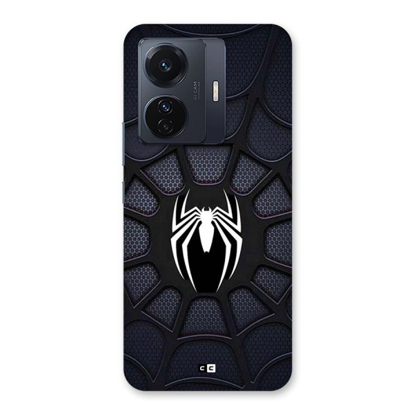 Black Web Back Case for Vivo iQOO Z6 Pro