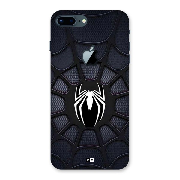 Black Web Back Case for iPhone 7 Plus Apple Cut