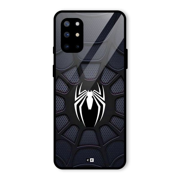 Black Web Glass Back Case for OnePlus 8T