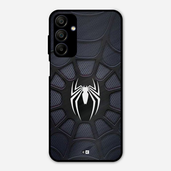 Black Web Metal Back Case for Galaxy A15 5G