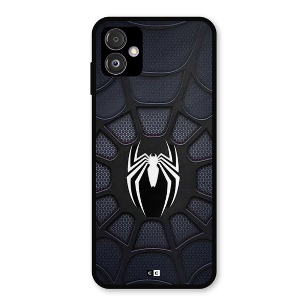 Black Web Metal Back Case for Galaxy F14