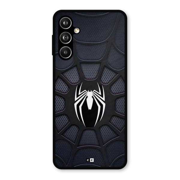 Black Web Metal Back Case for Galaxy F54