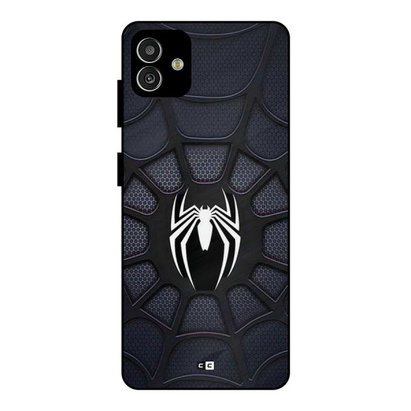 Black Web Metal Back Case for Galaxy M13 5G