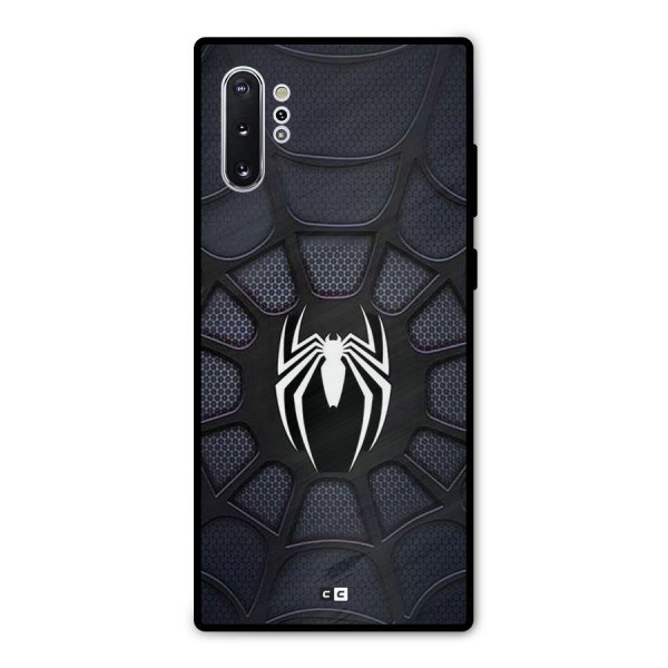 Black Web Metal Back Case for Galaxy Note 10 Plus