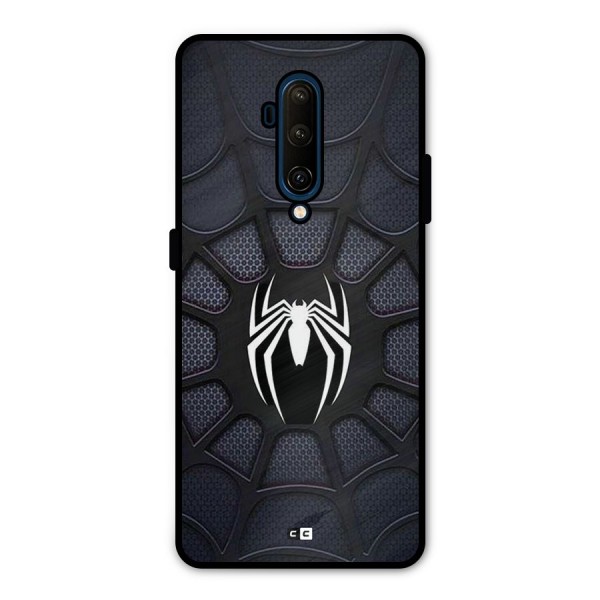 Black Web Metal Back Case for OnePlus 7T Pro