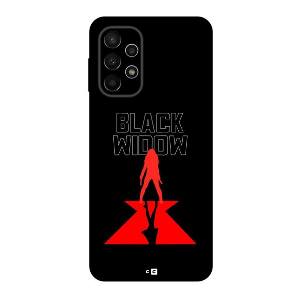 Black Widow Back Case for Galaxy A23