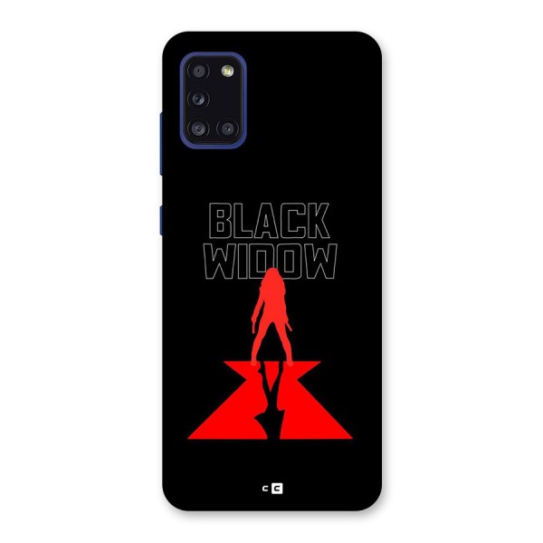 Black Widow Back Case for Galaxy A31