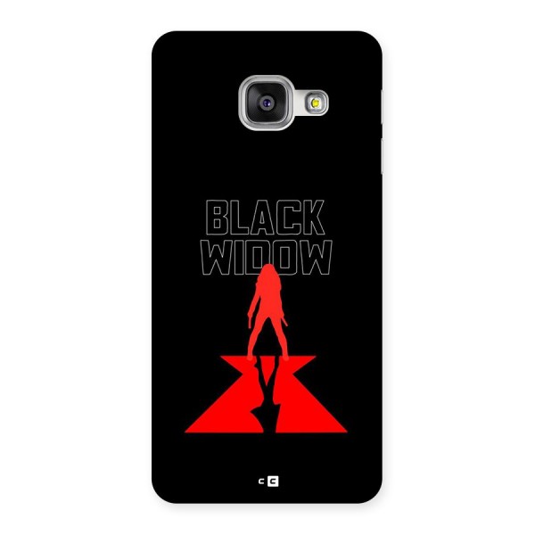 Black Widow Back Case for Galaxy A3 (2016)