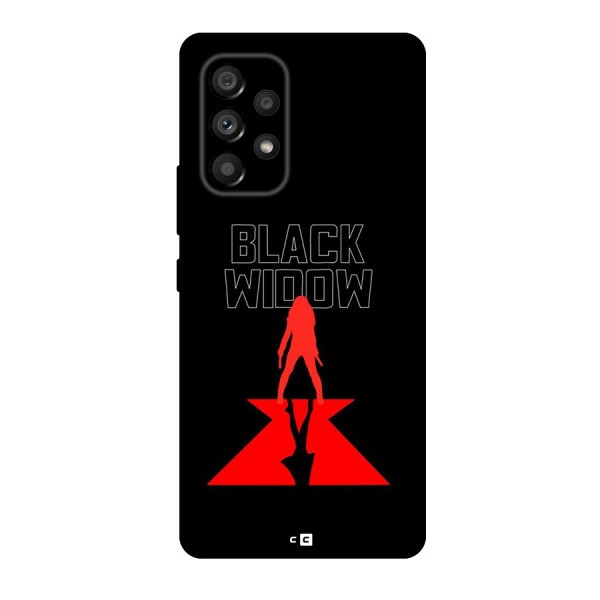 Black Widow Back Case for Galaxy A53 5G