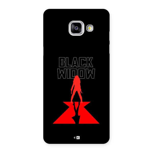 Black Widow Back Case for Galaxy A5 (2016)