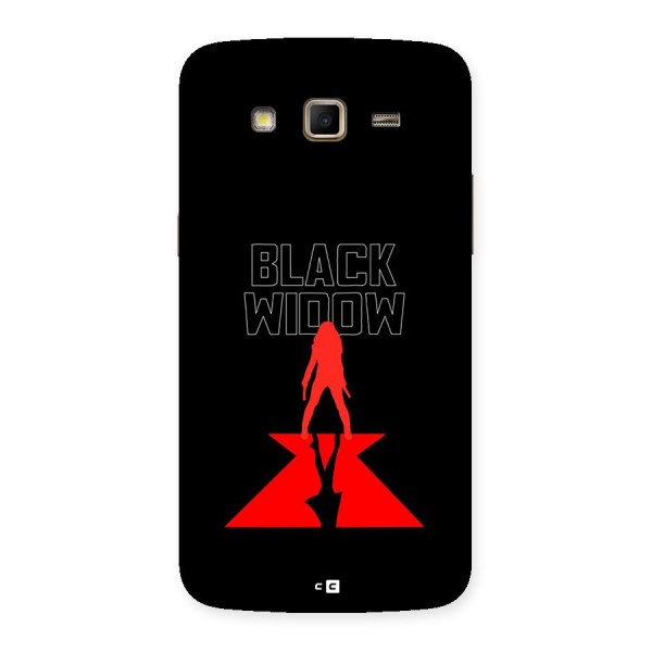 Black Widow Back Case for Galaxy Grand 2