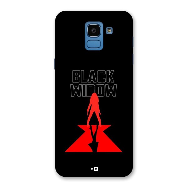 Black Widow Back Case for Galaxy On6