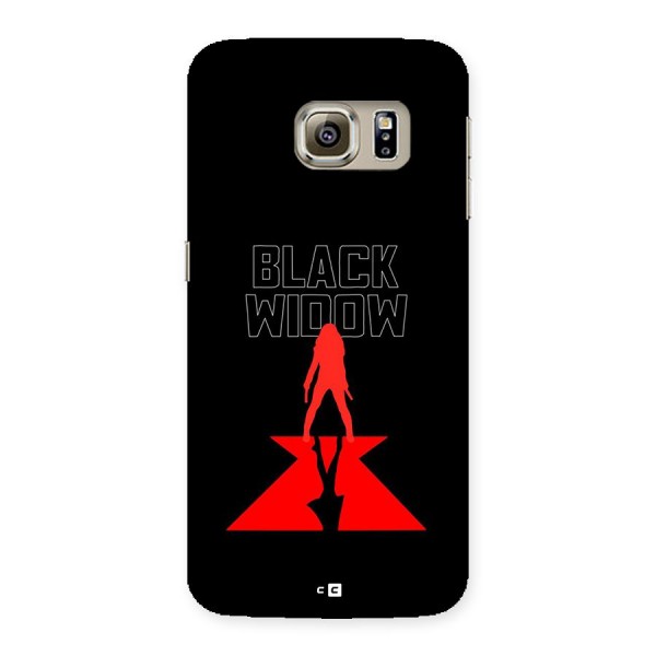 Black Widow Back Case for Galaxy S6 Edge Plus