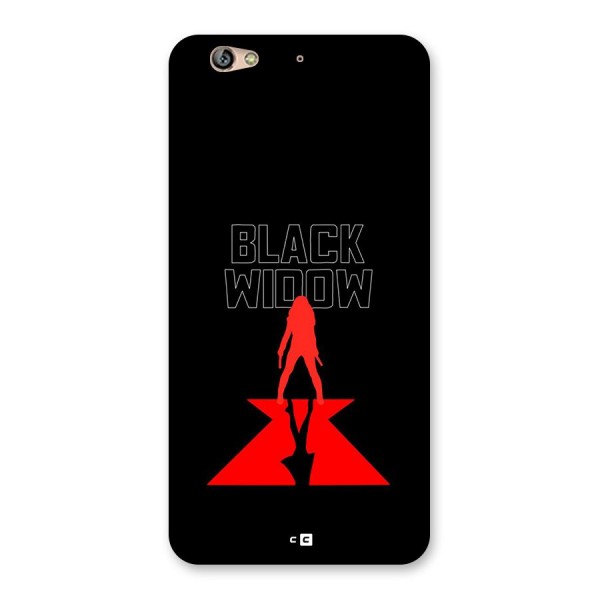 Black Widow Back Case for Gionee S6