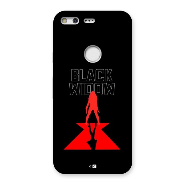 Black Widow Back Case for Google Pixel