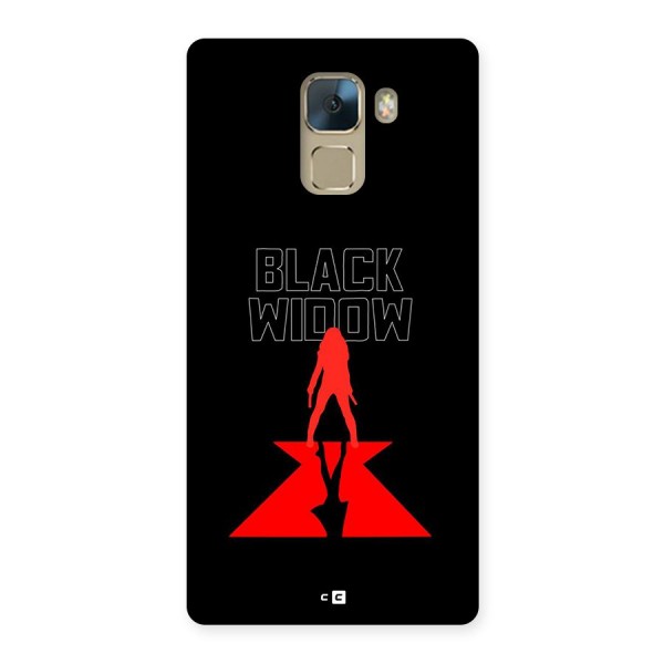 Black Widow Back Case for Honor 7