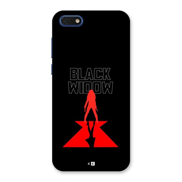 Black Widow Back Case for Honor 7s