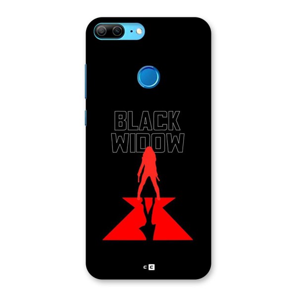 Black Widow Back Case for Honor 9 Lite