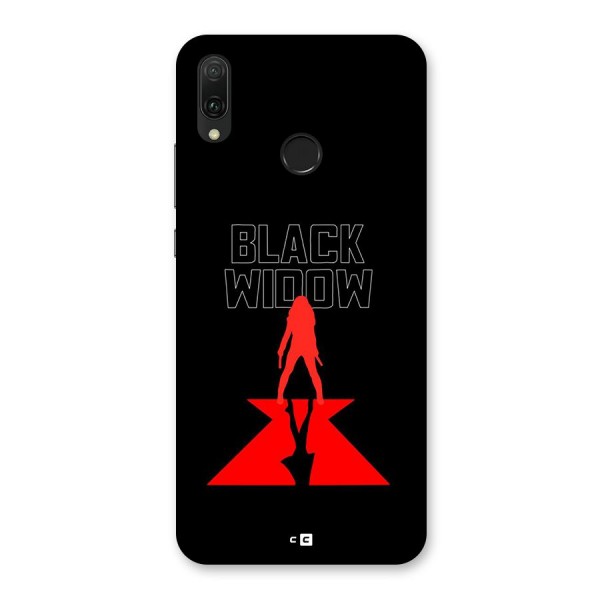 Black Widow Back Case for Huawei Y9 (2019)