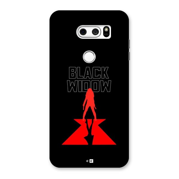 Black Widow Back Case for LG V30