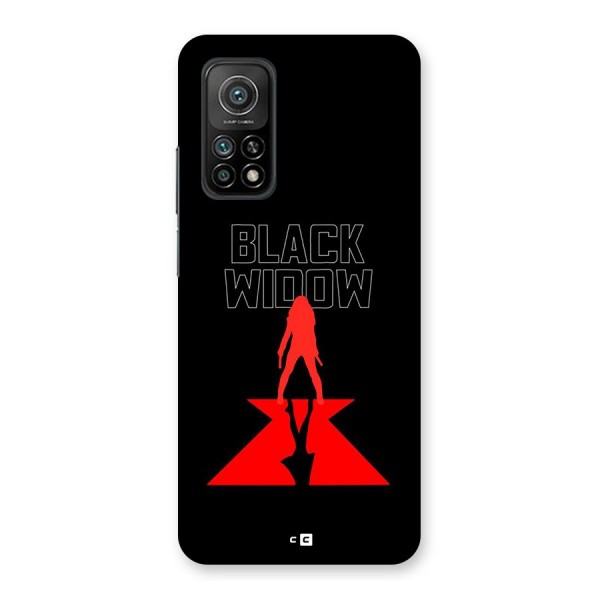 Black Widow Back Case for Mi 10T 5G