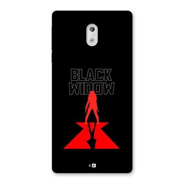 Black Widow Back Case for Nokia 3