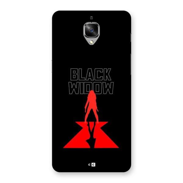 Black Widow Back Case for OnePlus 3T