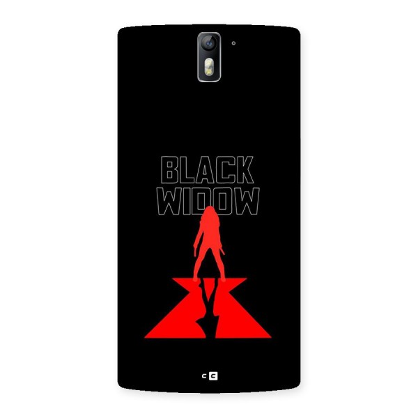 Black Widow Back Case for OnePlus One