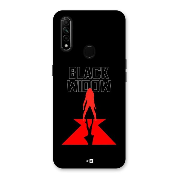 Black Widow Back Case for Oppo A31