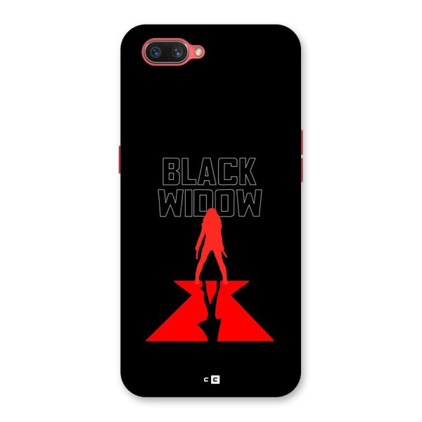 Black Widow Back Case for Oppo A3s