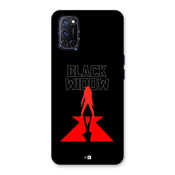 Black Widow Back Case for Oppo A52