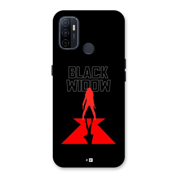 Black Widow Back Case for Oppo A53