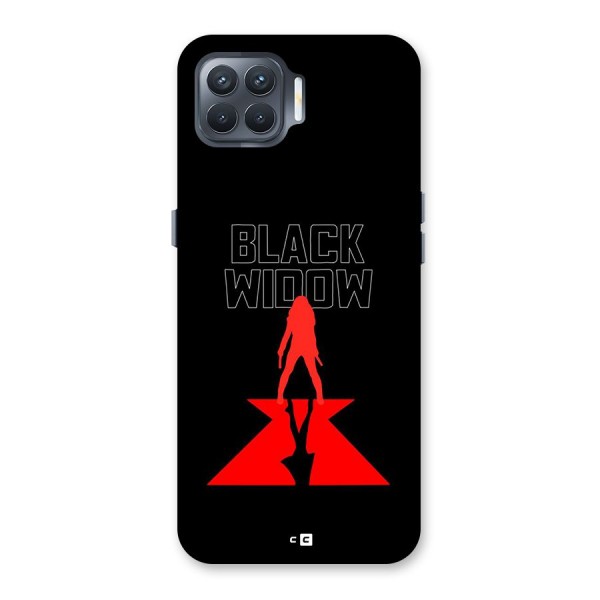 Black Widow Back Case for Oppo F17 Pro