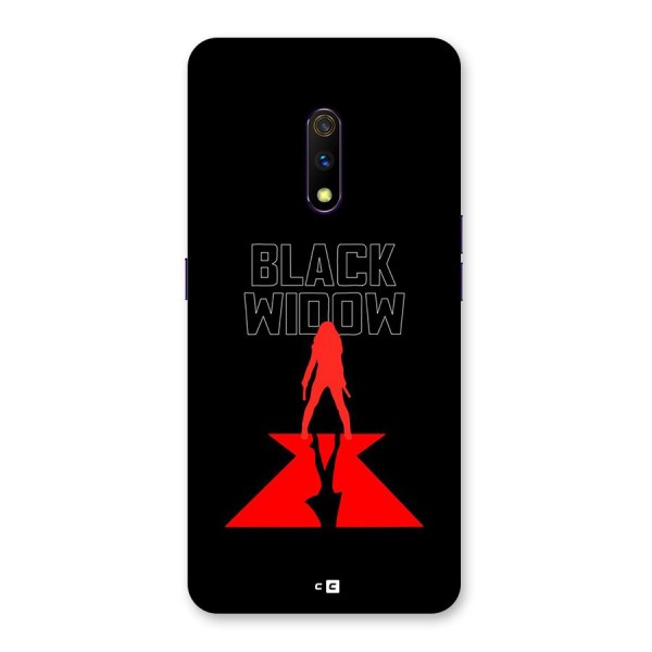 Black Widow Back Case for Realme X