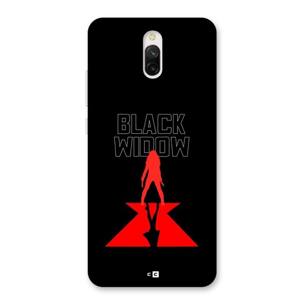 Black Widow Back Case for Redmi 8A Dual