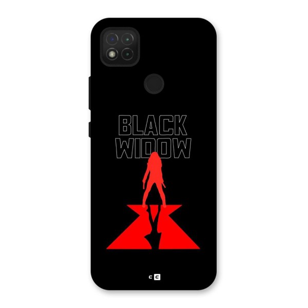 Black Widow Back Case for Redmi 9