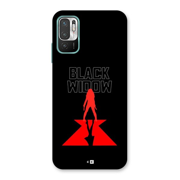 Black Widow Back Case for Redmi Note 10T 5G