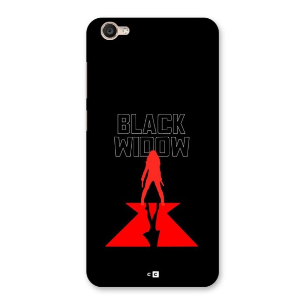 Black Widow Back Case for Vivo Y55