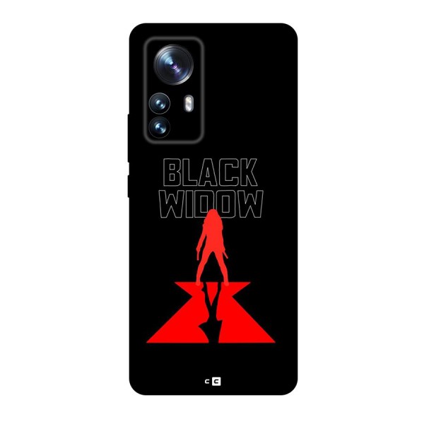 Black Widow Back Case for Xiaomi 12 Pro