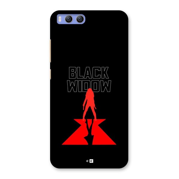 Black Widow Back Case for Xiaomi Mi 6