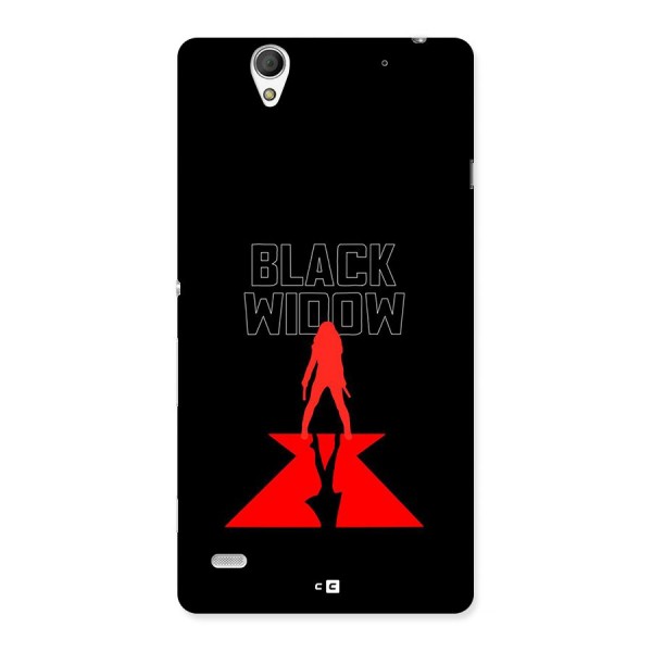 Black Widow Back Case for Xperia C4