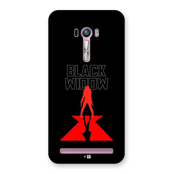 Black Widow Back Case for Zenfone Selfie