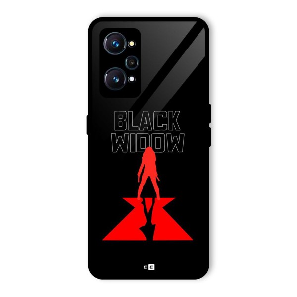 Black Widow Glass Back Case for Realme GT 2